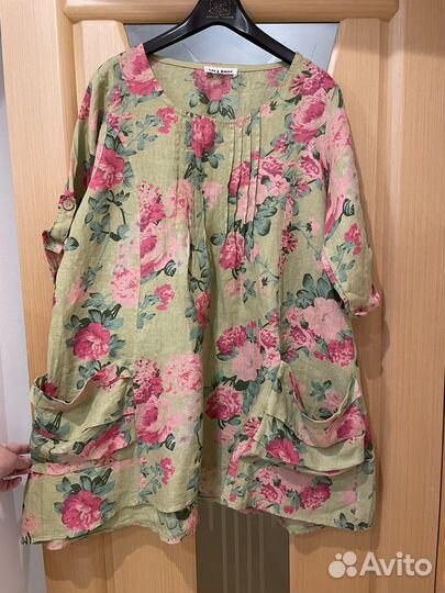 Платья, р. 52-56, Лен Листай