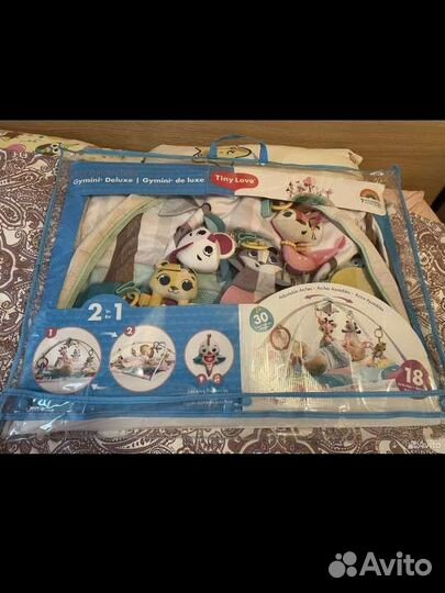 Развивающий коврик tiny love