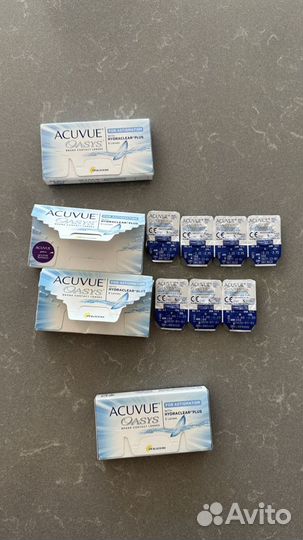 Линзы acuvue oasys astigmatism 8.6 -3.25 -7.00