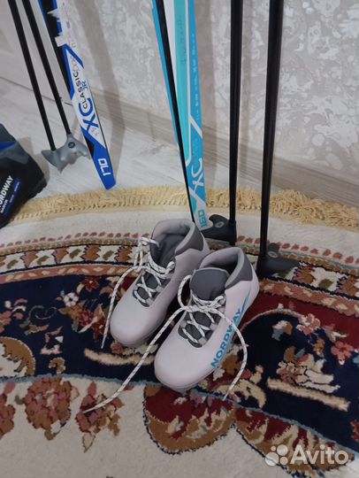 Лыжи беговые fisher детские