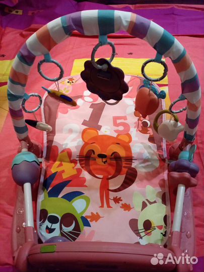 Развивающий коврик с пианино