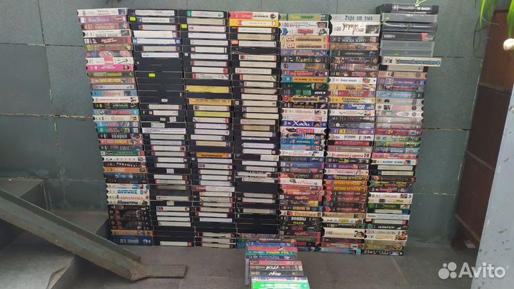 Видеокассеты VHS, коллекция 365 штук