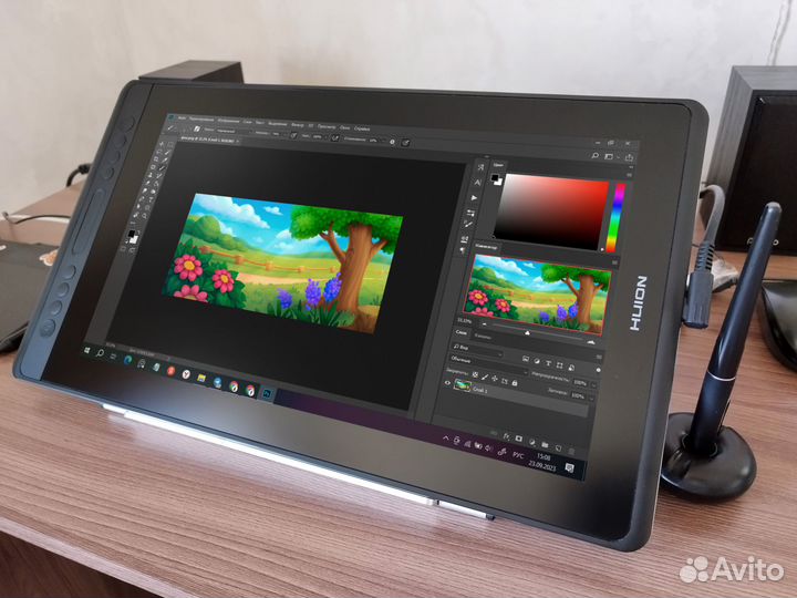 Интерактивный дисплей Huion kamvas PRO 16 premium