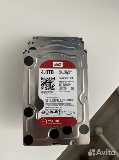 Винчестер Western Digital 4TB red (WD40efrx)