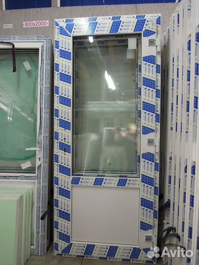 Окна б/у 807х1396 мм