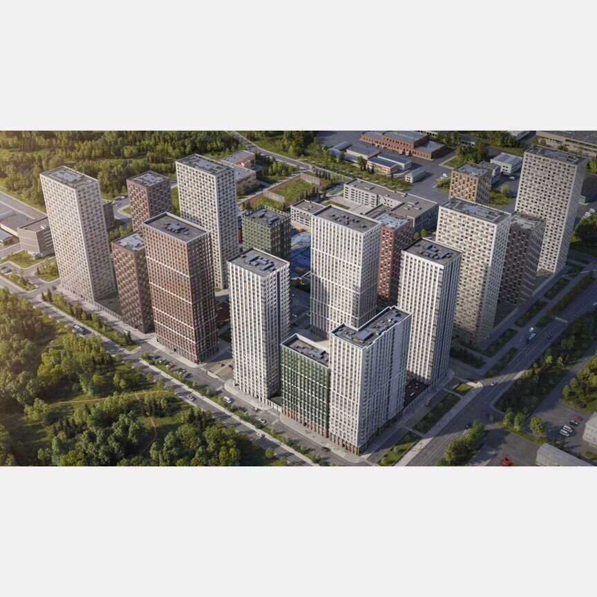 2-к. квартира, 50 м², 30/32 эт.