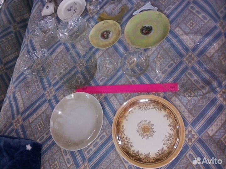 Тарелка гдр на подставке соусница