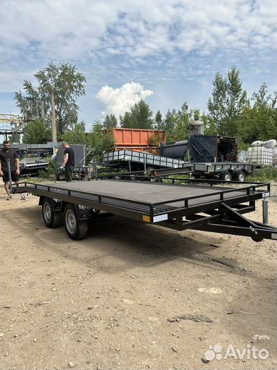 Прицеп лафет для перевозки техники