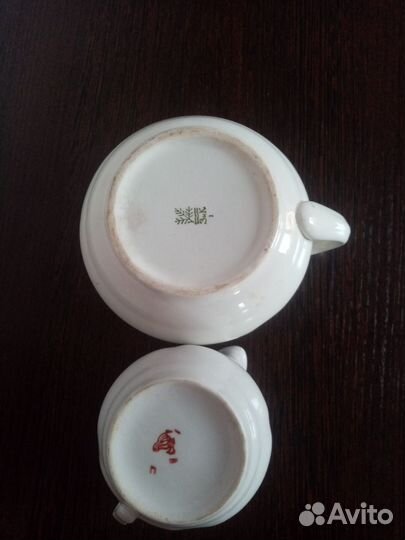 Сливочники фарфор