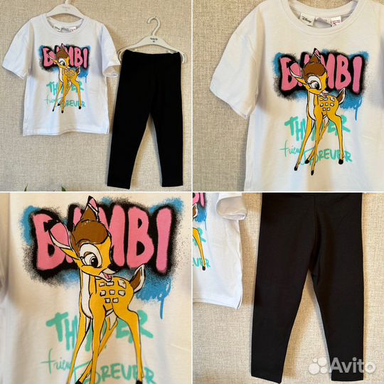 Одежда для девочки пакетом 104 новая