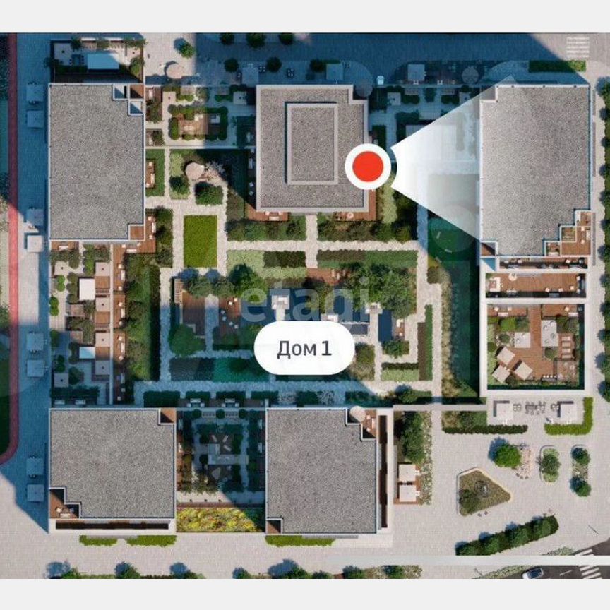 1-к. квартира, 48,1 м², 4/15 эт.