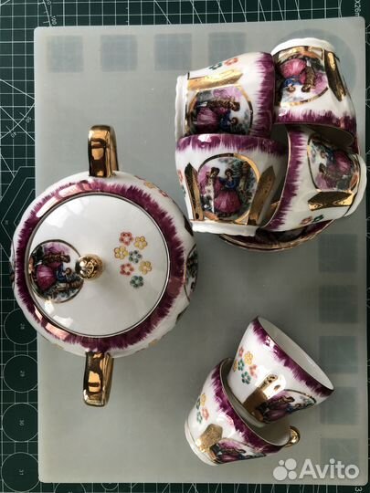 Кофейный Японский сервиз