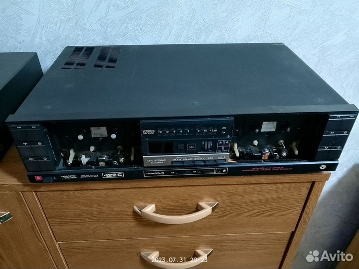 Кассетная дека Вега 122