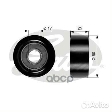 Ролик обводной приводного ремня T36176 Gates