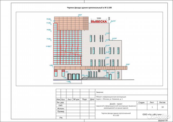 Согласование вывески, регистрация наружной рекламы