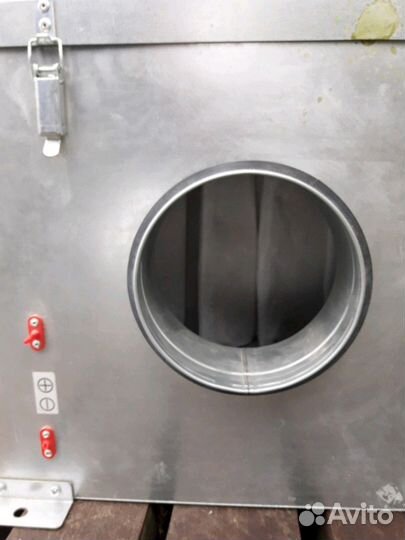 Вентиляторный блок cauf800,возд.клапан,шумоглуш