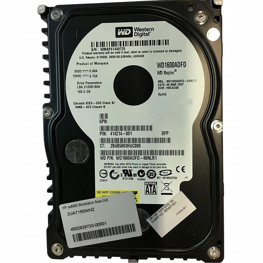 [414214-001] Жесткий Диск Hp 160gb Sata2 3,5" Hdd 414214-001