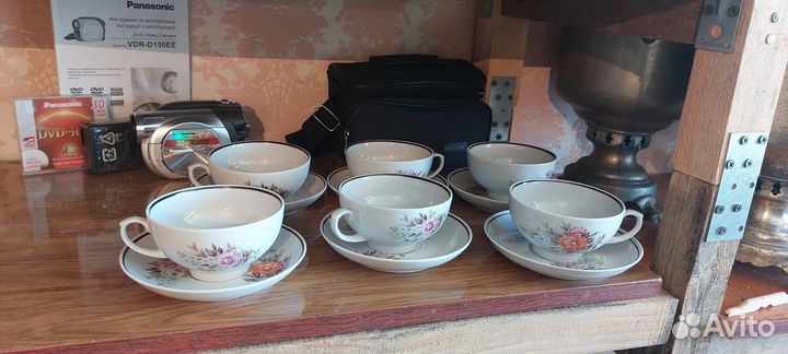 Чайная пара дулево СССР в сохране