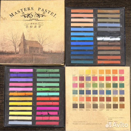 Краски-мелки-пастель для волос