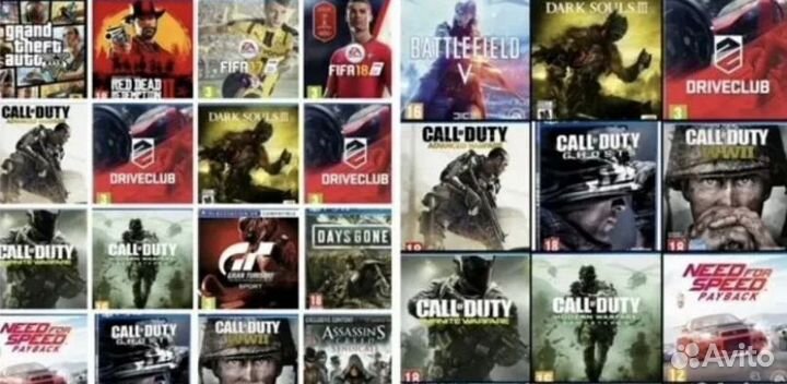Игры на PS4 и PS5