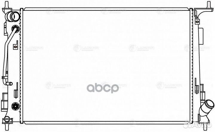 Радиатор охл. для а/м Hyundai Creta (21) 1.6