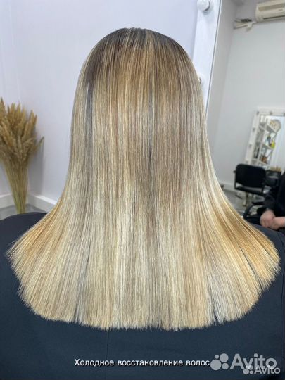 Кератиновое выпрямление волос,Ботокс,Нанопластика