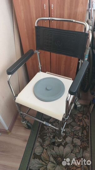 Санитарный стул туалет на колесах