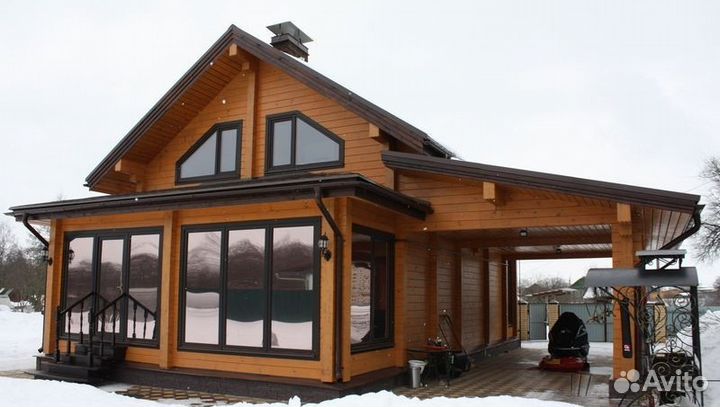 Профилированный брус от производителя