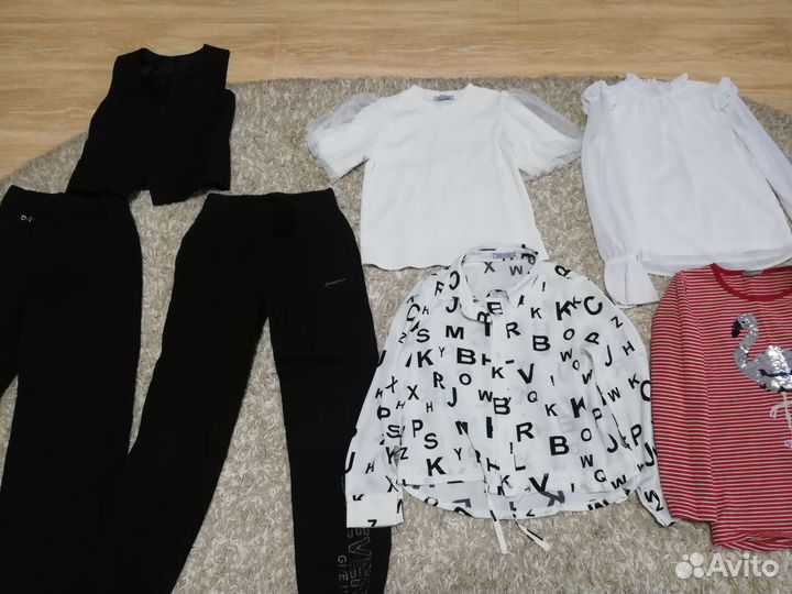 Детские вещи пакетом на девочку 128 134