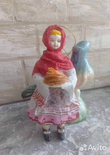 Игрушка из ваты 