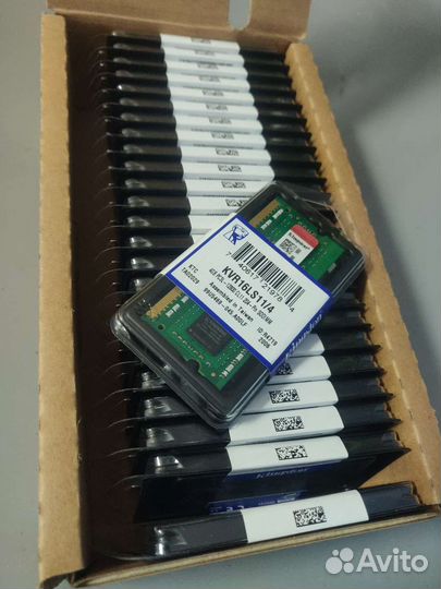 Оперативная память Kingston sodimm 4Gb kvr16ls11/4