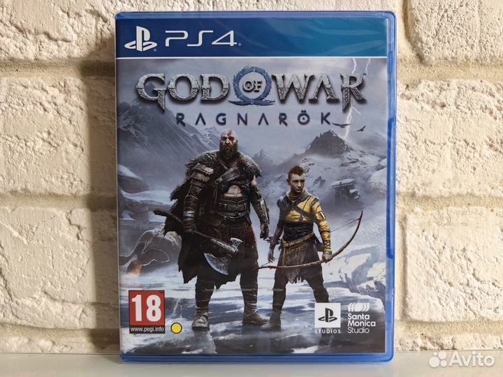 God of War: Ragnarok PS4 рус озвучкая новый