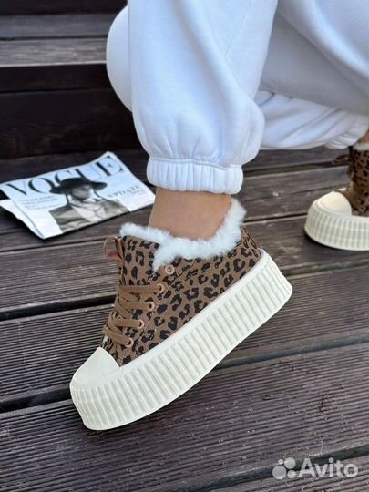 Кроссовки зимние женские 3 цвета