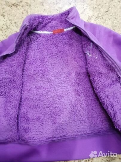 Флисовая кофта для девочки 104