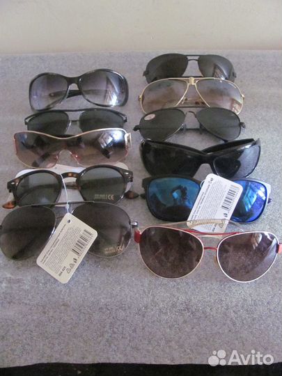 Очки солнцезащитные мужские, женские