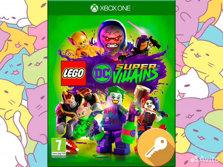 Ключ Lego DC Super Villains - Xbox One, Series X/S