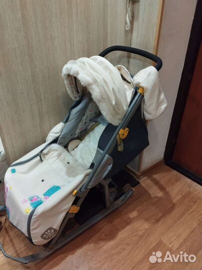 Коляска санки