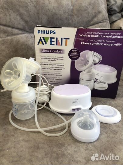 Молокоотсос avent электрический