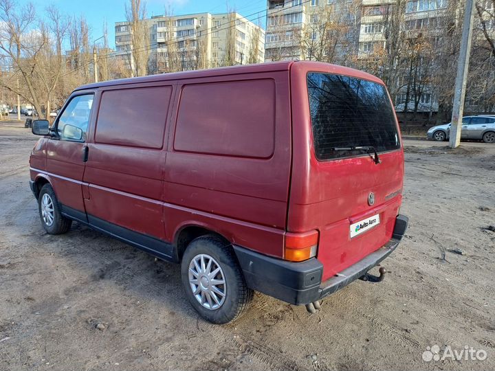 Volkswagen Transporter 2.4 МТ, 1992, 386 000 км