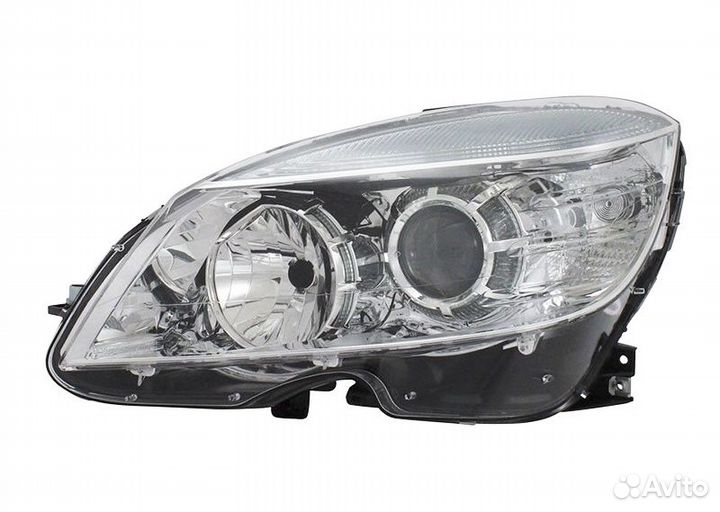 Фара левая Mercedes w204 2007-2009