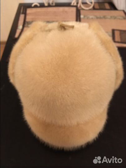 Шапка (кепка) из норки в идеальном состоянии