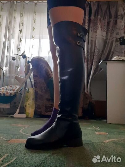 Ботфорты зимние