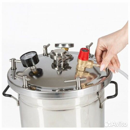 Автоклав Булат на 25 литров, нерж.сталь