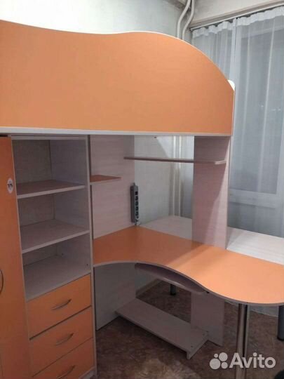 Детский уголок с кроватью 