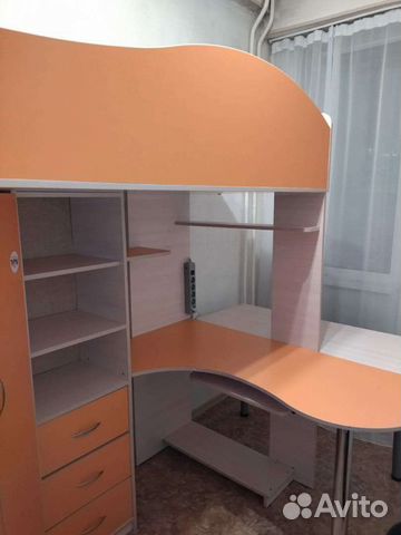 Детский уголок с кроватью 