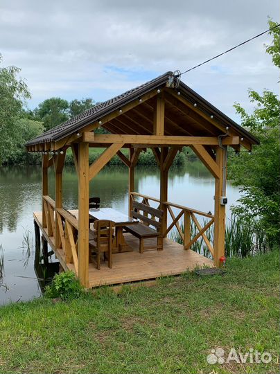 Беседка Пирс с мангалом аренда