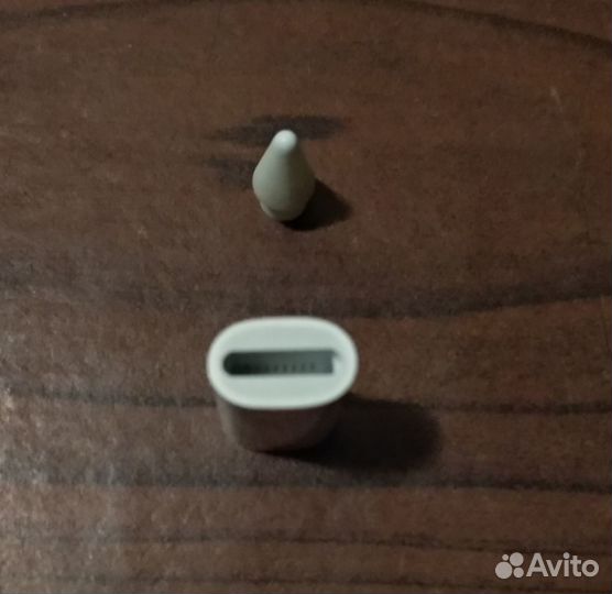 Переходник и наконечник Apple pencil (оригинал)