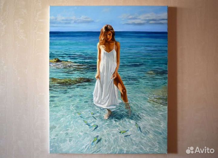 Картина маслом на холсте Портрет на заказ