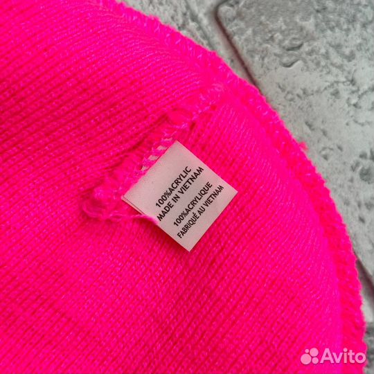 Шапка BeatBox Pink Hat With Musical Inscription