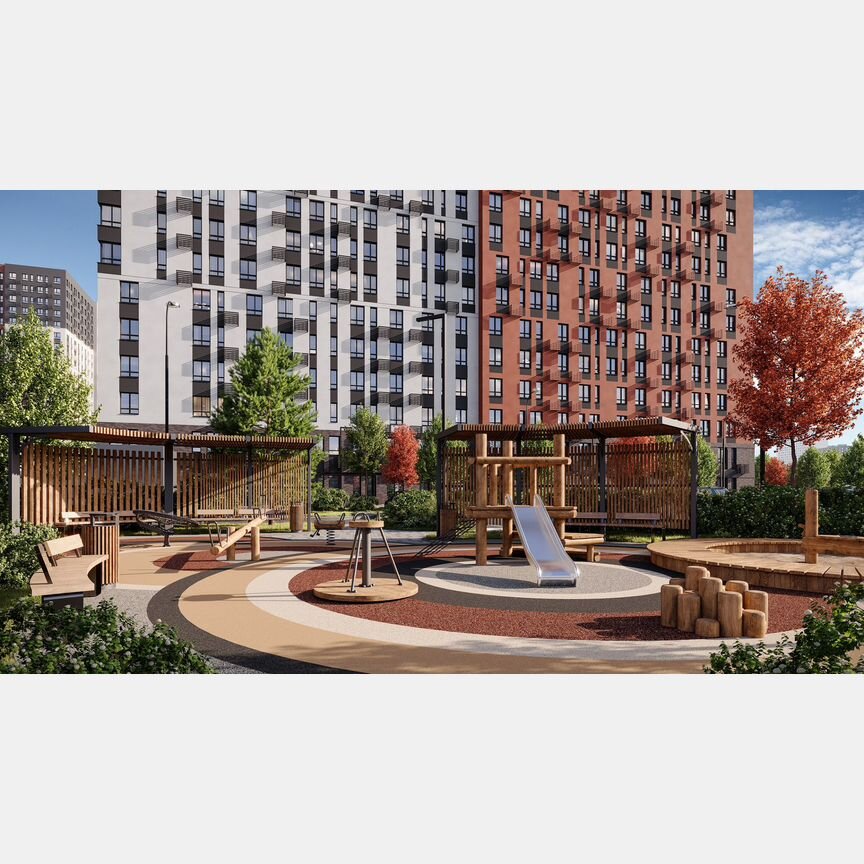 1-к. квартира, 43,1 м², 4/19 эт.